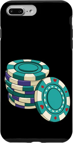 Vista 12 de Poker Chips I Texas Holdem Casino Cards Poker Case Poker Case for iPhone 16