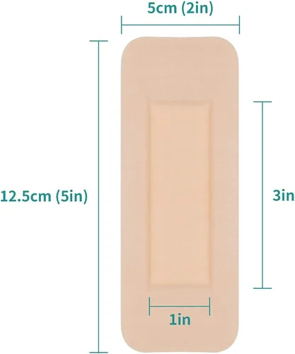 Vista 3 de Dimora - Apósito de espuma de silicona impermeables con borde adhesivo, superabsorbentes y transpirables para el cuidado de heridas para pieles