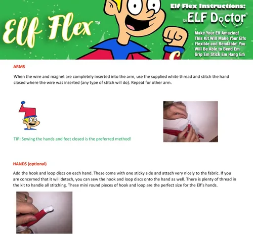 Vista 3 de Kit de actualización de elfo flexible ELF: ¡haz que tu elfo sea