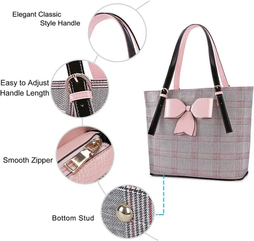 Vista 5 de MOSISO Bolsa para laptop para mujer, compatible con MacBook Air de 15 pulgadas, M2, A2941, 2023/Pro, de 16 pulgadas, M3, M2, M1 2023-2019, maletín