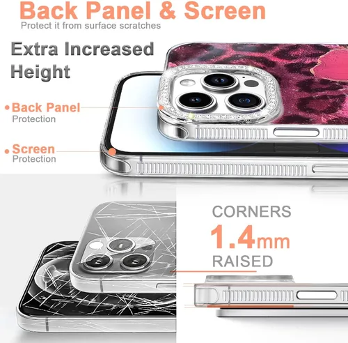 Vista 271 de I-MGAE-IN-AR - Funda diseñada para iPhone 12 y 12 Pro, diseño de mariposa plateada brillante, funda protectora de poliuretano termoplástico, suave