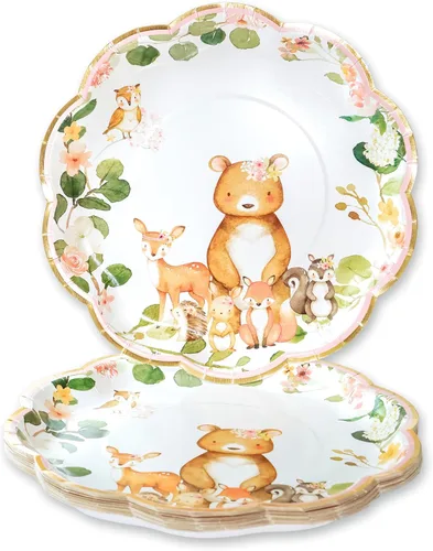 Vista 16 de Kate Aspen Tea Time - Platos de papel