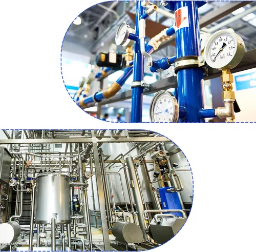 Vista 2 de M METERXITY Accesorios de manguera de púas – Conector de tubo de latón de 3/8 x 3/8 x 1/4 pulgadas para manguera de latón para agua y combustible