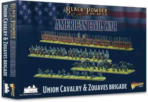 Vista 5 de Warlord Black Powder Epic Battles American Civil War Confederate Commanders - Miniaturas de mesa de plástico pintable en miniatura 1700-1900