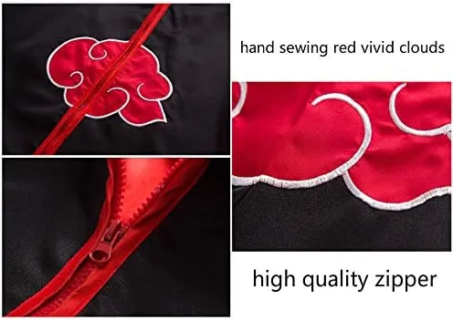 Vista 4 de Disfraz de cosplay de ninja, bata mágica de mago para niños y adultos, juego de rol de Halloween