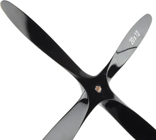 Vista 5 de Hélice de 4Blade RC 20×12 Hélice de avión RC de madera de haya para avión de motor de gasolina