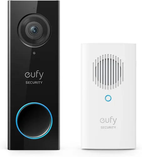 Vista 4 de eufy Security Timbre de video inalámbrico S220 Add-on con resolución 2K, fácil autoinstalación, seguridad mejorada del hogar, rentable, compatible