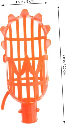 Vista 2 de Housoutil 2 unids Herramienta de Fruta Huerto Recogedor de Frutas Jujube Picker Cestas Caqui Azufaifo Mango Colector Plástico