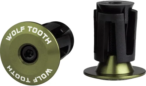 Wolf Tooth Componentes Aleación Barra Extremos Olive, Talla única