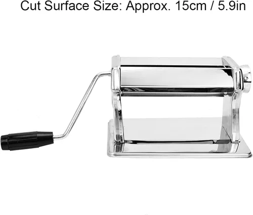 Vista 5 de Máquina de prensa de arcilla polimérica, rodillo de arcilla polimérica de manivela, máquina de acondicionamiento de arcilla herramienta extrusora
