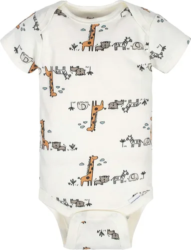 Vista 3 de Gerber baby-boys 8-pack Short Sleeve Onesies Bodysuits