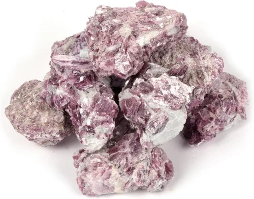 Vista 40 de Piedras de bolsillo curativas de cristal natural pulido, 3.53 oz, colección Rock