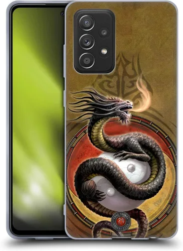 Vista 122 de Head Case Designs Officially Licensed Anne Stokes God's Hammer Guardian Dragons Gel Case [Military Grade Protection] Compatible with Samsung Galaxy