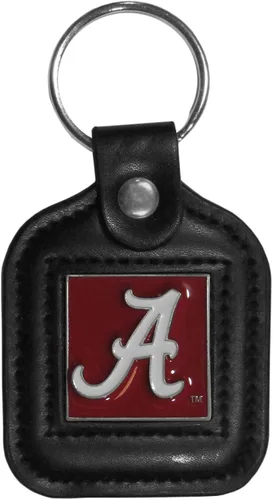 Vista 17 de Siskiyou Sports NCAA unisex-adult Square Leather Key Chain
