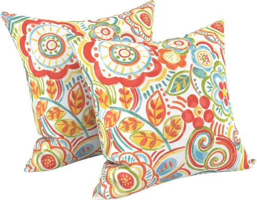 Vista 196 de LVTXIII - Juego de fundas para cojines de sofá o sillón de exteriores, para lumbar, no se decoloran, 2 unidades de 12" x 20", con relleno, estampado