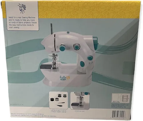 Vista 2 de Mini máquina de coser eléctrica portátil para principiantes