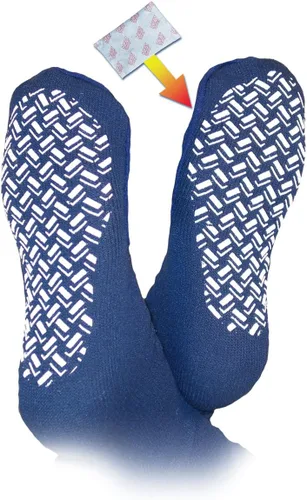 Calor fábrica calcetines zapatilla para el uso calentadores de pies y dedos