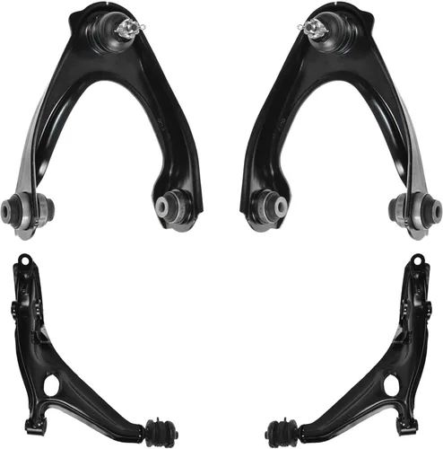 Vista 100 de TRQ Brazo de control superior e inferior del lado del conductor y del pasajero con juego de rótulas compatible con Chevrolet GMC 89-02