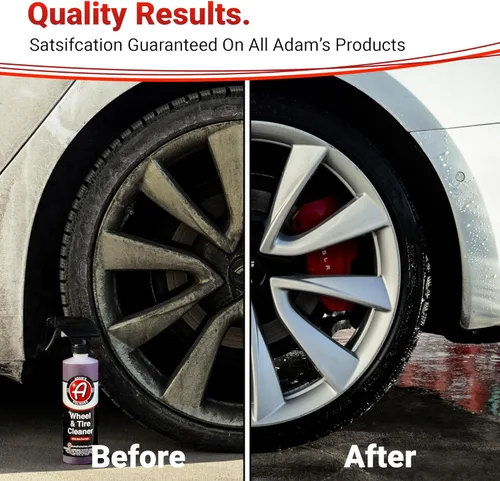 Vista 6 de Adam's Detailing Wheel Brush Bundle - Car Cleaning Brushes for Wheel & Tire Cleaners Includes Adam's Wheel & Tire Brush, Lug Nut Brush & Large