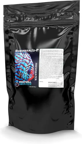 Brightwell Aquatics Remineraliz P - Reconstituye ósmosis inversa, agua desionizada o destilada para uso de acuarios de agua dulce, 8.8 lbs