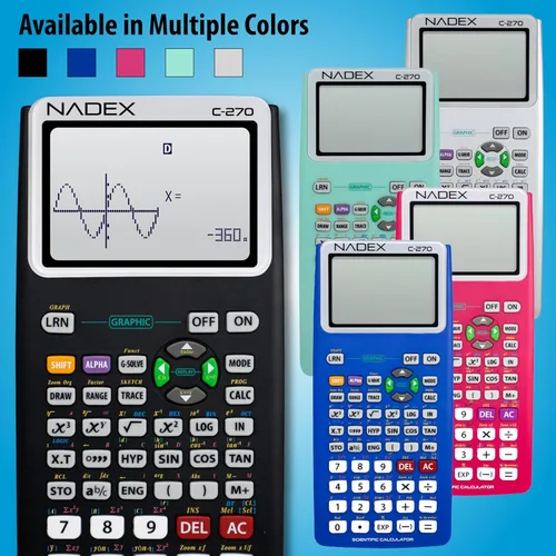 Vista 8 de Calculadora científica con funciones gráficas para estudiantes universitarios y de secundaria, ingeniería, matemáticas avanzadas, cálculo, álgebra
