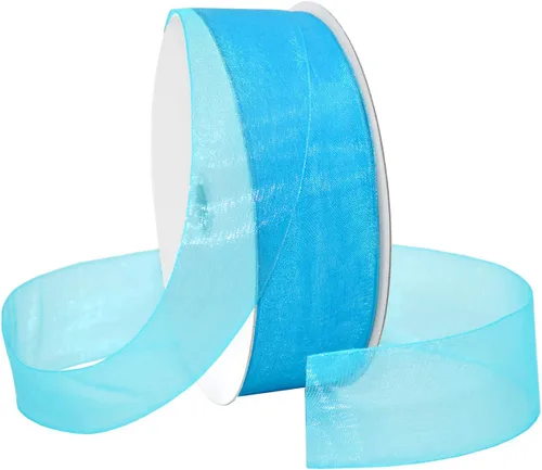 Vista 38 de Morex Ribbon 91803/100-609 Cinta de nailon Organdy, 5/8 pulgadas por 100 yardas, color rojo