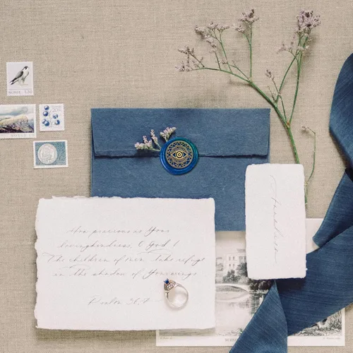 Vista 6 de Magic All Seeing - Sello de cera para ojos, sello de cabeza de latón de constelación de 1 pulgada con mango de madera, sello de cera de sellado