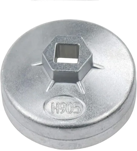 Vista 7 de Llave para tapa del filtro de aceite de 65 mm de diámetro interior en aleación de aluminio, 14 flautas