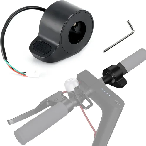Vista 5 de Pieza de repuesto compatible con el acelerador de pulgar eléctrico Xiaomi M365/Pro 1S
