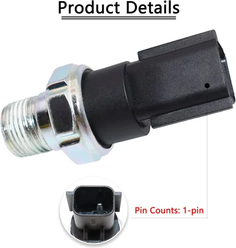 Vista 3 de Interruptor del sensor de presión de aceite del motor Unidad emisora 5149098AA 4608303AB 12611500893 compatible con Dodge Neon Nitro Jeep Chrysler