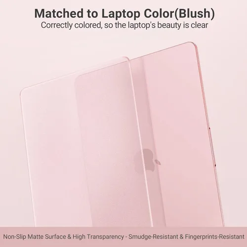 Vista 4 de MOSISO Compatible con MacBook Neo Case 13 pulgadas 2026 A3404 A18 Pro Chip Negro Claro
