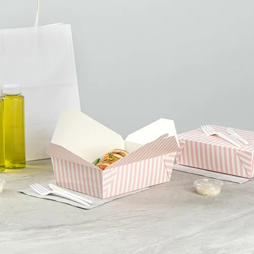 Vista 42 de Restaurantware Bio Tek - Cajas para llevar de 30 onzas, 200 loncheras para llevar, cierre de tabulación, resistentes al calor, desechables, de papel