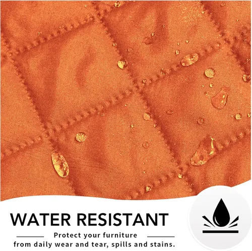 Vista 1104 de Easy-Going - Funda reversible para sofá reclinable, resistente al agua, protector de muebles con correas elásticas, para mascotas y niños