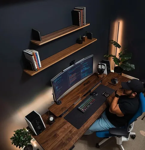 Vista 7 de Koolertron Teclado Macaro para juegos de 42 teclas al 40% - Teclado mecánico compacto con retroiluminación RGB, mini teclado programable USB-C