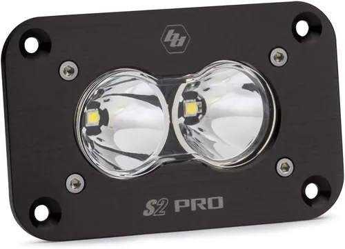 Vista 8 de Baja Designs S2 Pro LED Negro Empotrable Luz Pod (conducción/combinado; ámbar)