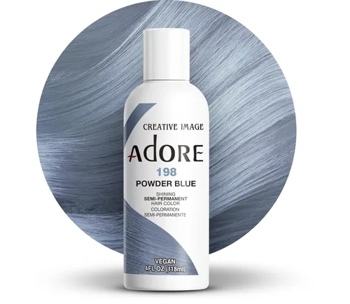 Vista 115 de Adore Tinte semipermanente morado para el cabello, vegano y libre de crueldad, 4 onzas líquidas, 090 Lavender (paquete de 1)