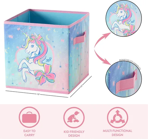 Vista 113 de Idea Nuova Marvel Avengers - Juego de dos espaciosos cubos de almacenamiento plegables, 10 x 10 pulgadas, Avengers / gris