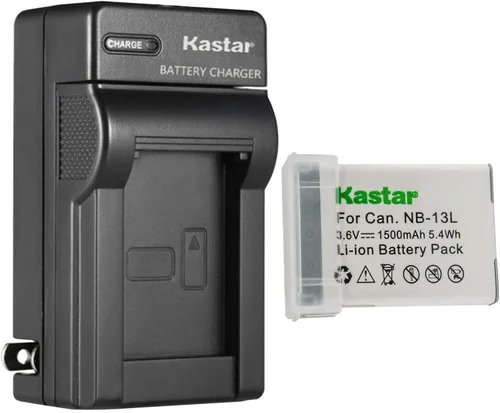 Vista 8 de Kastar Reemplazo del cargador de batería de pared de CA para Canon PowerShot SX720 HS, PowerShot SX730 HS, PowerShot SX740 HS, G1 X Mark III