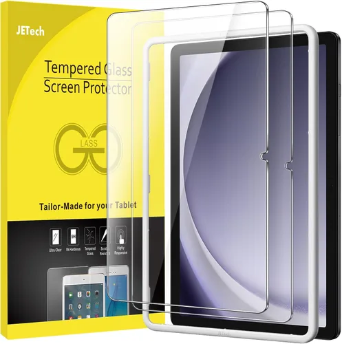 Vista 16 de JETech Protector de pantalla para Samsung Galaxy Tab S6 Lite (10.4 pulgadas, modelo 2024/2022/2020) con marco de fácil instalación, película