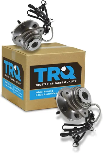 Vista 31 de Conjunto de rodamiento de rueda y buje TRQ para parte trasera izquierda y derecha, 2 piezas, compatible con Ford Expedition 2007-2010 y Lincoln