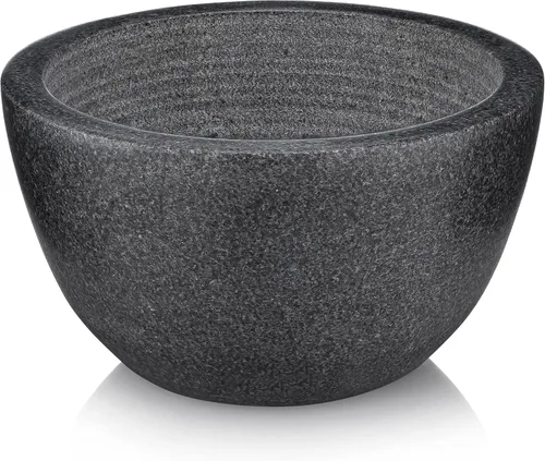 Beau Brummell El cuenco de jabón de afeitar original de mármol hecho a mano con mármol 100% natural con ranuras interiores para una máxima espuma |