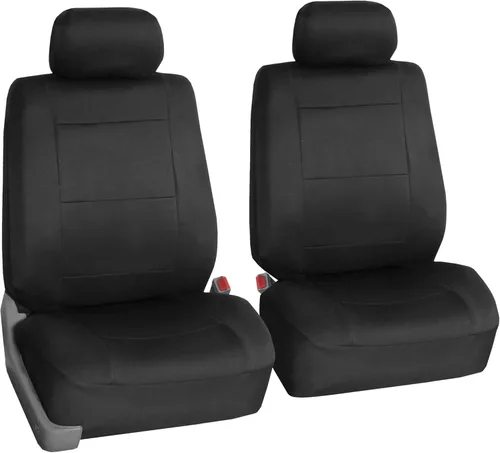 Vista 27 de FH Group Juego completo de fundas de neopreno impermeables para asiento de automóvil, de tres filas y 7 plazas, listas para bolsa de aire