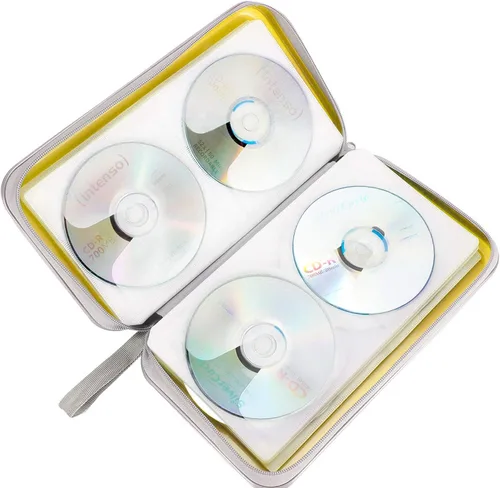 Vista 53 de Cartera, estuche, caja resistente para CD/DVD (capacidad para 80 CD/DVD)
