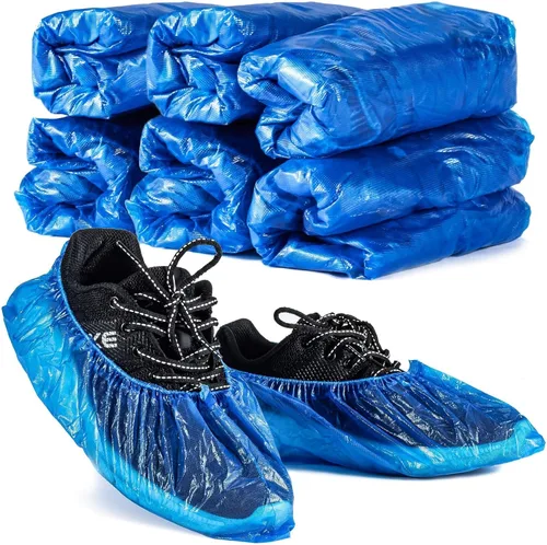 Fundas para zapatos, fundas para botas, de plástico, desechables, impermeables, para hombres y mujeres, se adaptan a todos los tamaños de zapatos