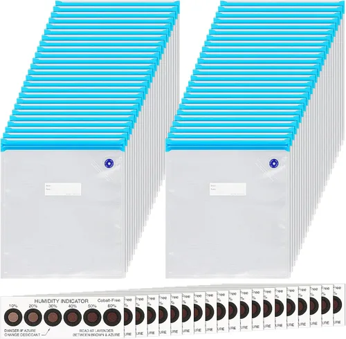 Kit de 35 piezas de bolsas de almacenamiento al vacío para filamento 3D de Jetec, incluye bolsas de almacenamiento al vacío resellables para