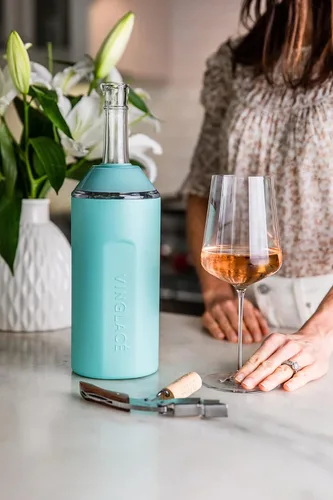 Vista 9 de Vinglacé Recipiente aislante para vino de acero inoxidable