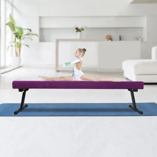 Vista 11 de 6ft/8ft Gymnastics Balance Beam, High and Low Floor Beam Gymnastics Equipment for Kids/Adults,Gymnastics Beam for Training