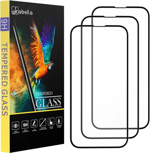 AKABEILA Paquete de 3 protectores de pantalla compatibles con Samsung Galaxy A07 4G HD de vidrio templado, dureza 9H, fácil instalación,