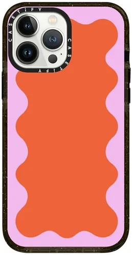 Vista 405 de Funda Impact de CASETiFY para iPhone 13 Pro Max [Protección contra caídas de grado militar 4X de 2.5 m/Compatible con Magsafe] - Corazones