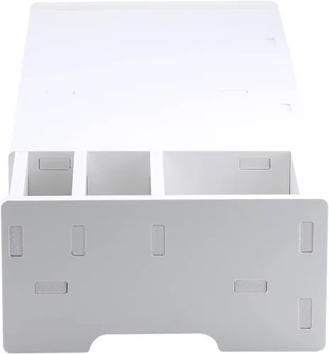 Vista 5 de Pissente Computer Display Riser, PVC Artificial Board, Ergonomic Stand with Storage, Easy Assembly for Home Office Use